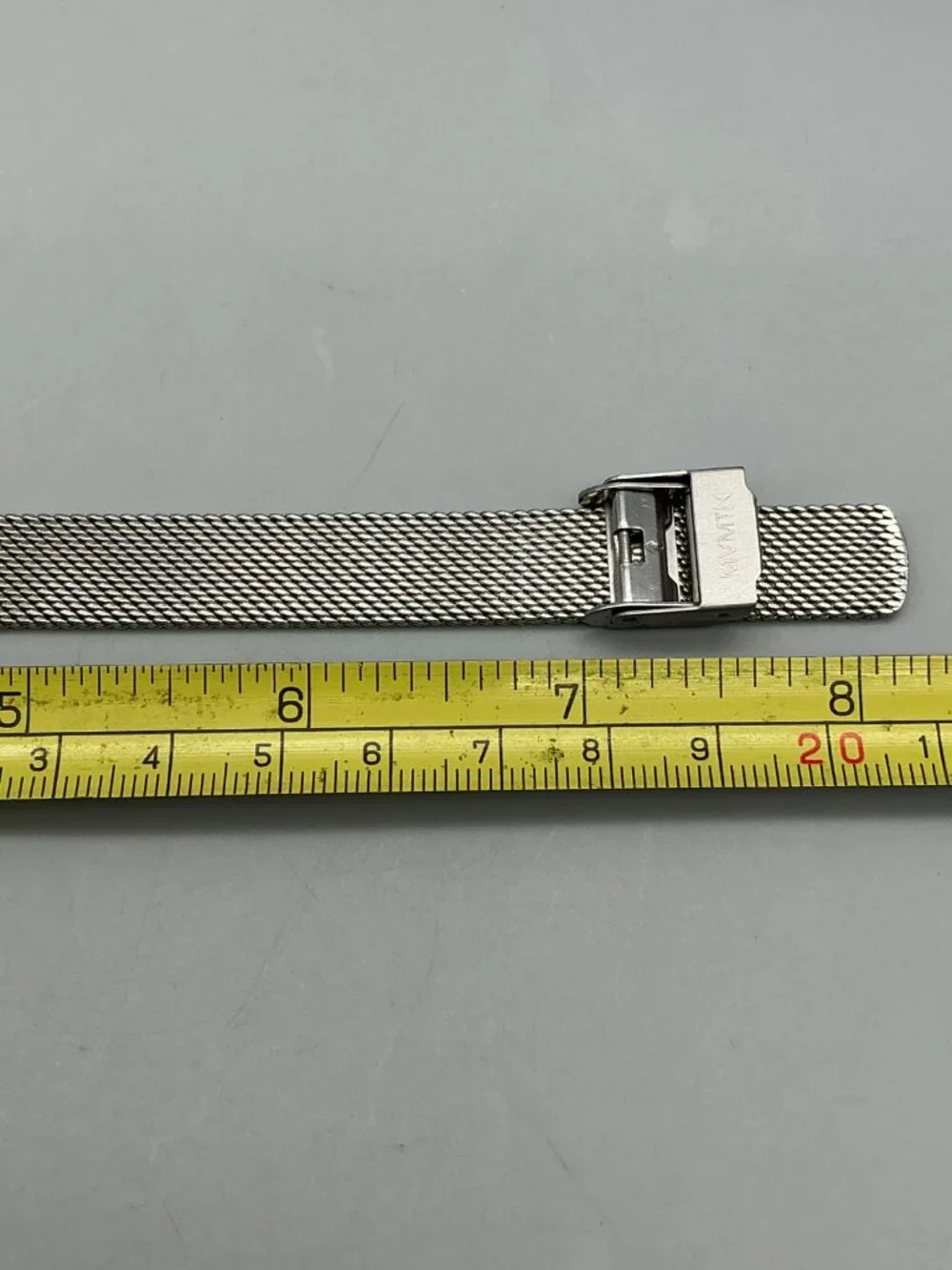 MVMT Minimalist Mod S1 Womens Watch 32mm Silver Tone Mesh Band New Battery